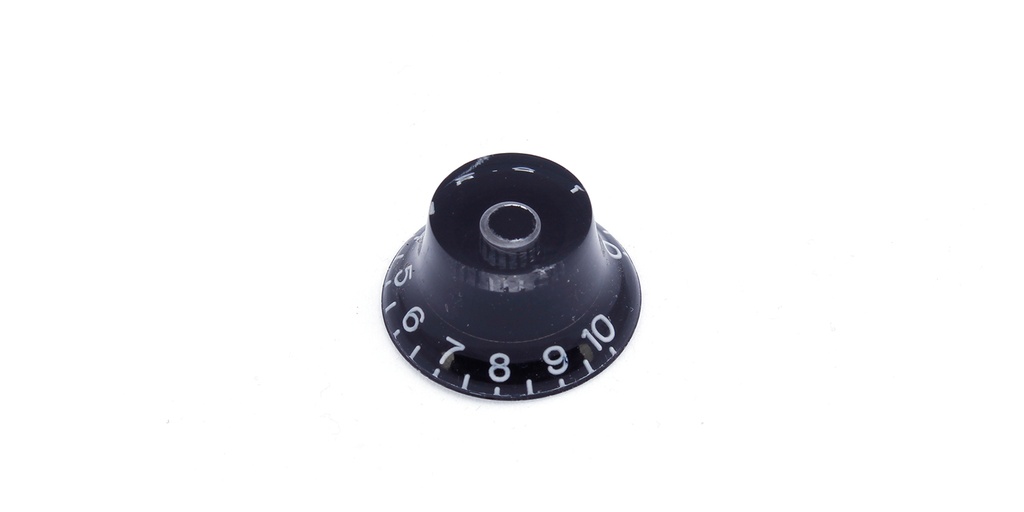 Black Guitar Knob H909/41-B-1