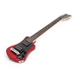 Hofner Shorty Deluxe - Red-3