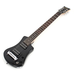 Hofner Shorty Deluxe - Black (Non CITES)-3