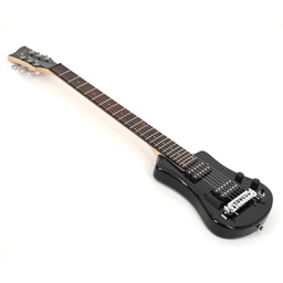 Hofner Shorty Deluxe - Black (Non CITES)-6