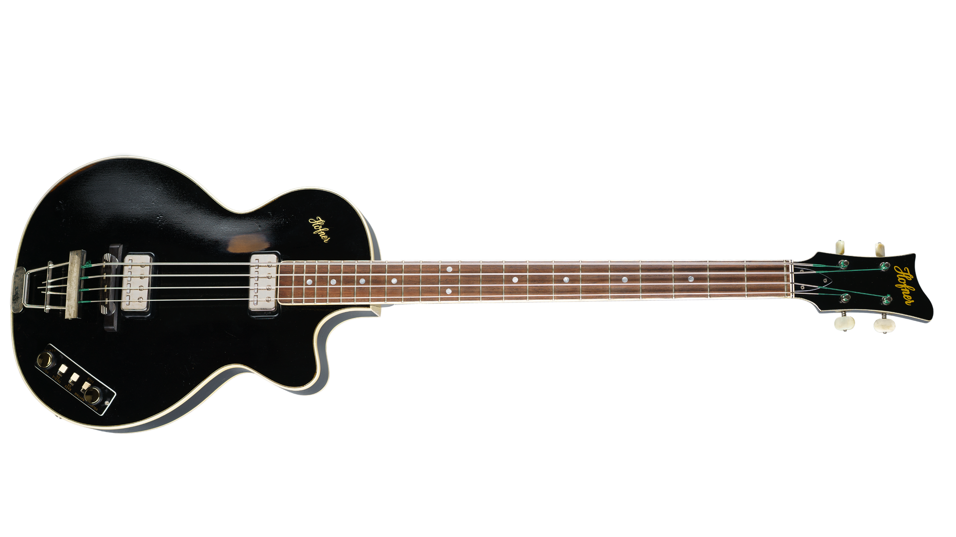 Club Bass 'Vintage' - Schwarz