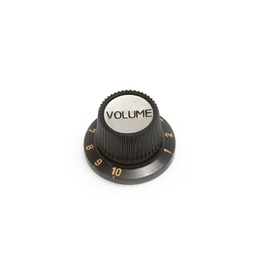 [H909/50BV] H909/50BV - Black Guitar/Bass Knob 