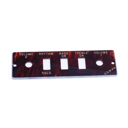 [HA2B-T] Guitar/Bass Control Panel Plate HA2B-T