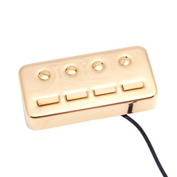 [H511B-G] H511B-G - &quot;Staple&quot; Vergoldeter Bass Pick-Up 